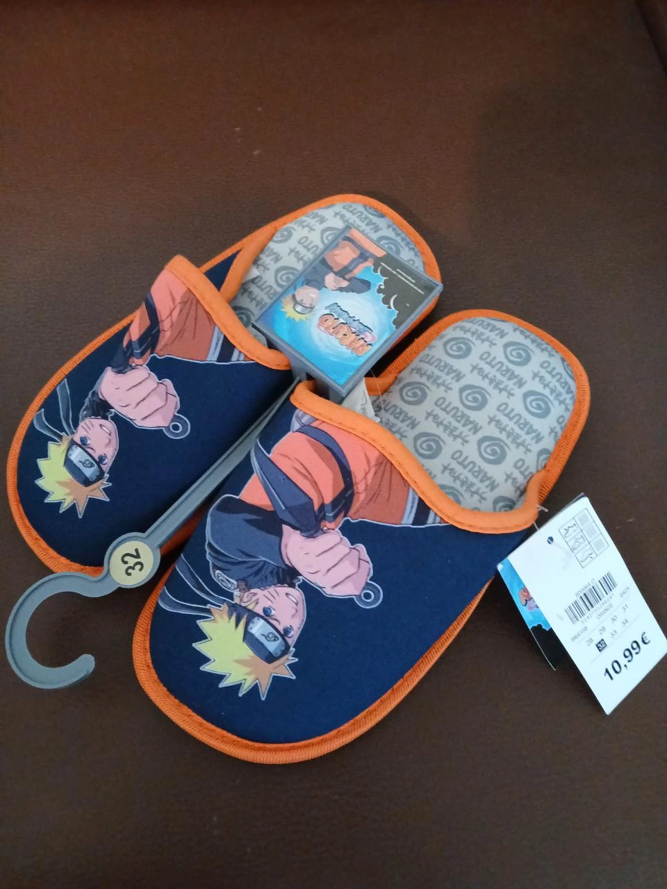 chaussons garcon naruto 32